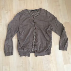 The Limited Soft Brown Cardigan